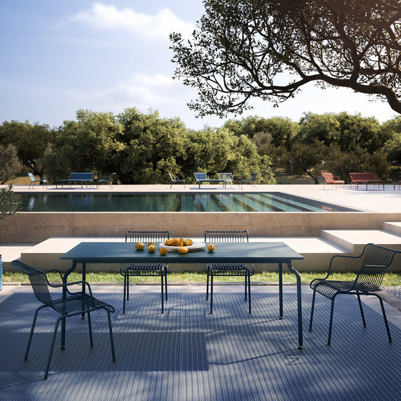 South Outdoor Stackable Lounge Armchair Outdoor Chairs Magis