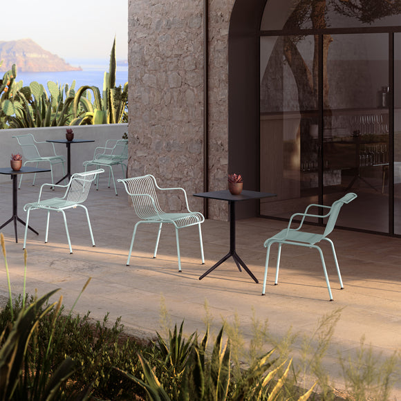 South Outdoor Stackable Lounge Armchair Outdoor Chairs Magis