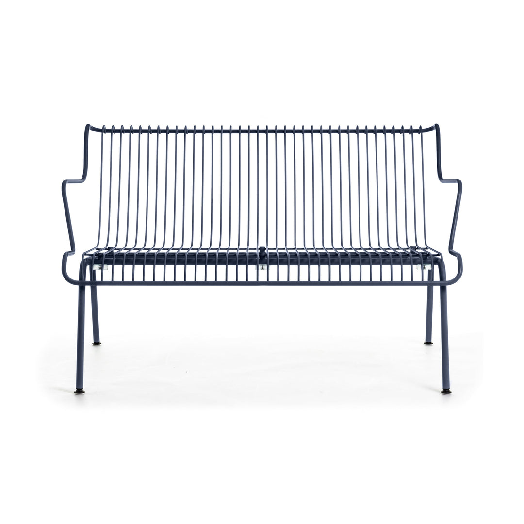 South Outdoor Stackable Lounge Bench Benches Magis Night Blue Bench Only