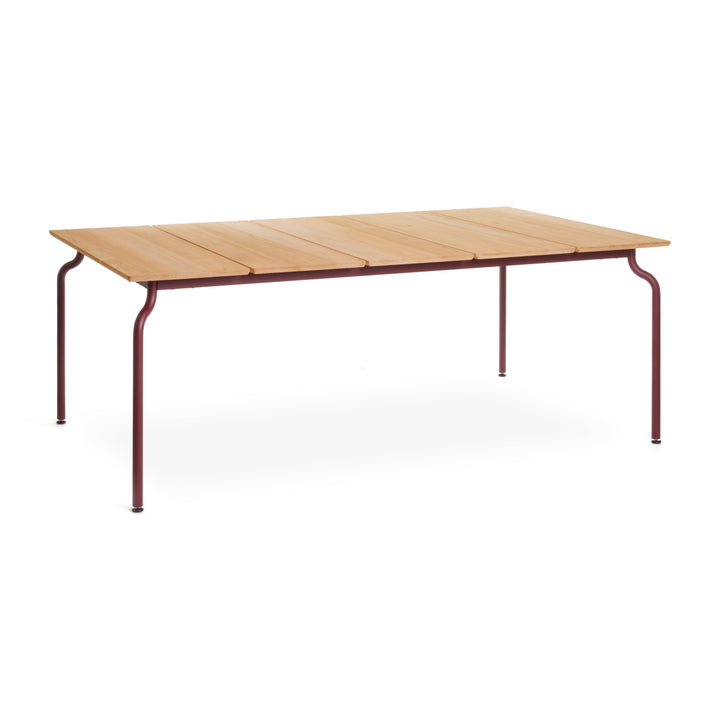 South Outdoor Teak Dining Table Tables Magis Bordeaux