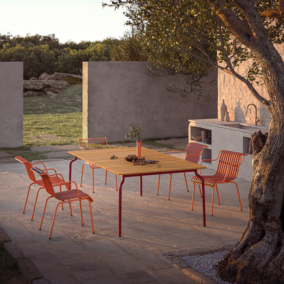 South Outdoor Teak Dining Table Tables Magis