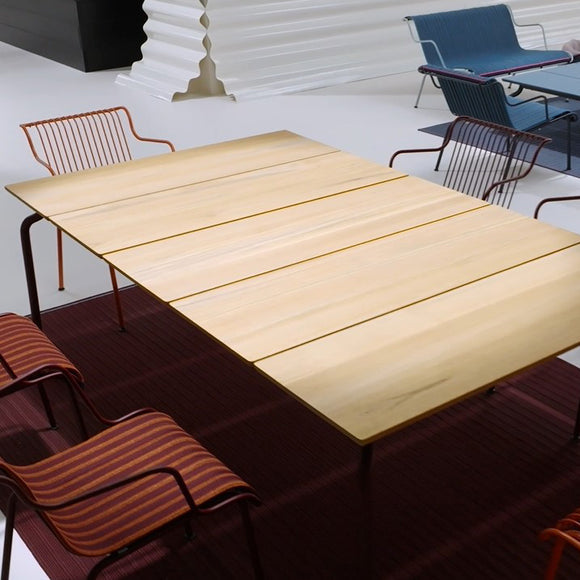 South Outdoor Teak Dining Table Tables Magis