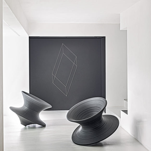Spun Outdoor Rotating Chair Outdoor Chairs Magis