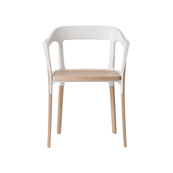 Steelwood Dining Armchair Chairs Magis