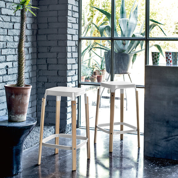 Steelwood Stool Table & Bar Stools Magis