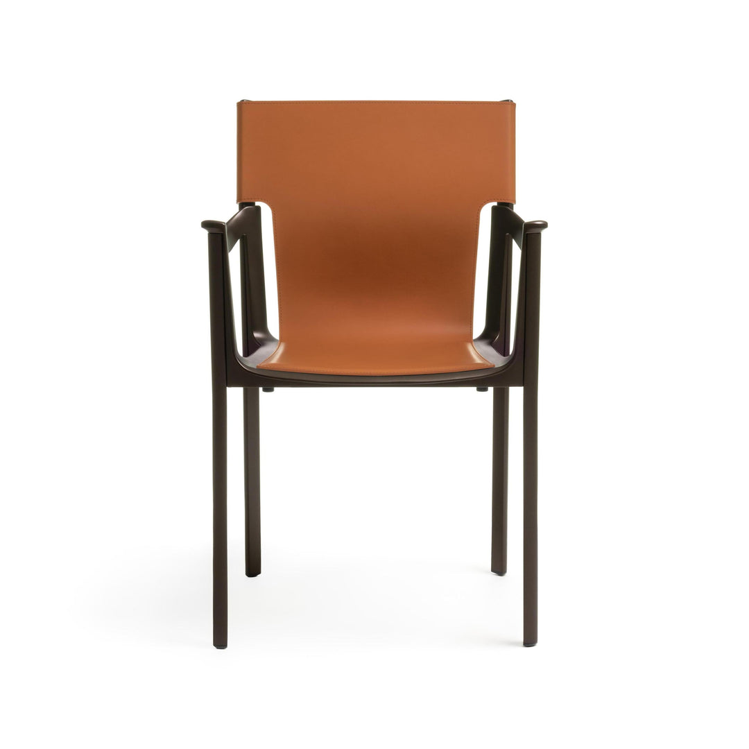 Venice Armchair Chairs Magis Dark Bronze Natural