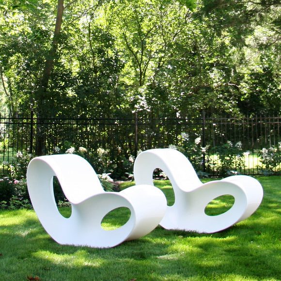 Voido Outdoor Rocking Chair Outdoor Seating Magis