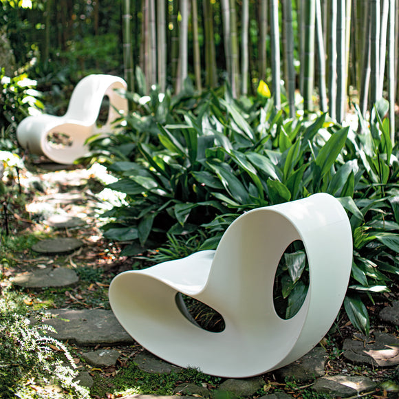 Voido Outdoor Rocking Chair Outdoor Seating Magis