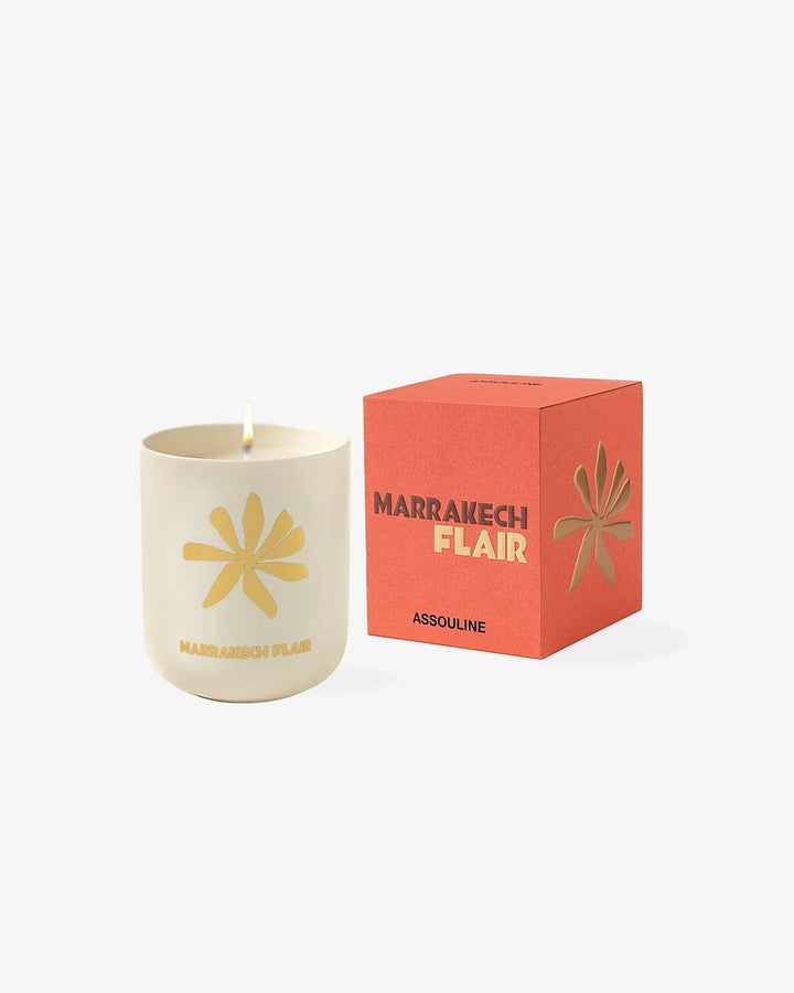 La Mamounia Marrakech and Marrakech Flair Candle Gift Set Gift Set Assouline