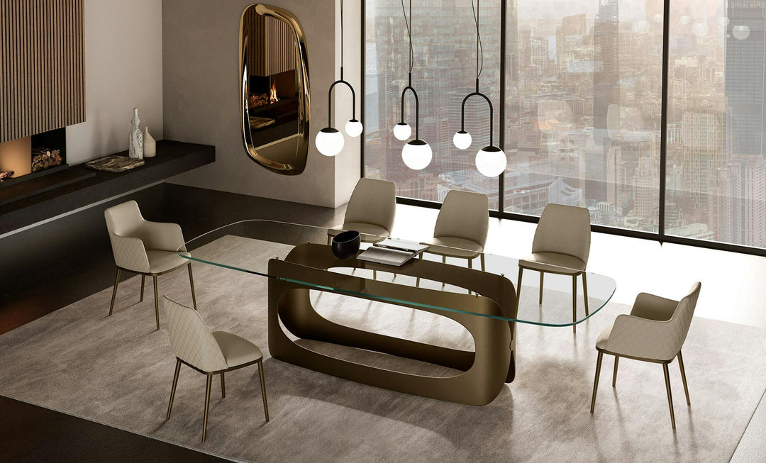 POLIFEMO CRYSTAL DINING TABLE Dining Table Eforma   