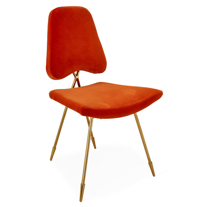 Maxime Dining Chair Jonathan Adler Varese Persimmon