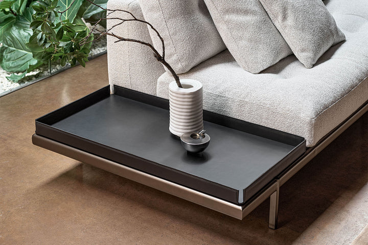 Maximilian Sofa With End Table Bonaldo