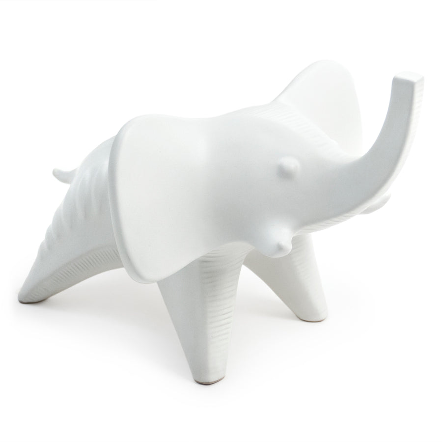 Menagerie Elephant Jonathan Adler White