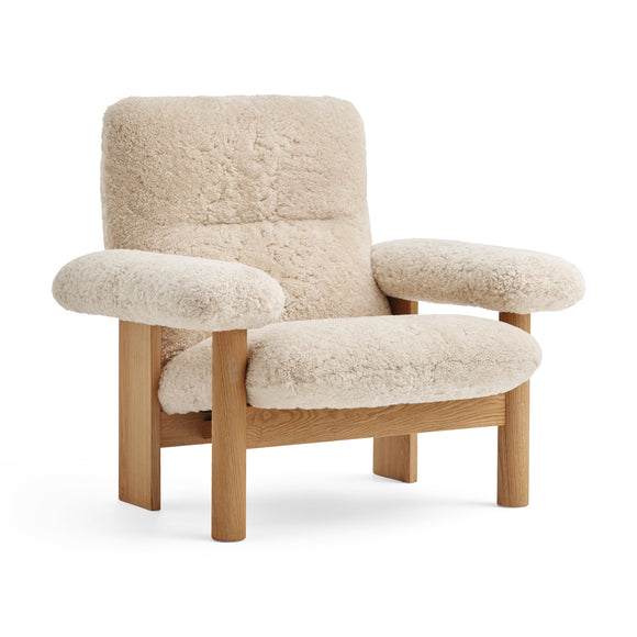 Brasilia Sheepskin Lounge Chair Chairs Audo Copenhagen