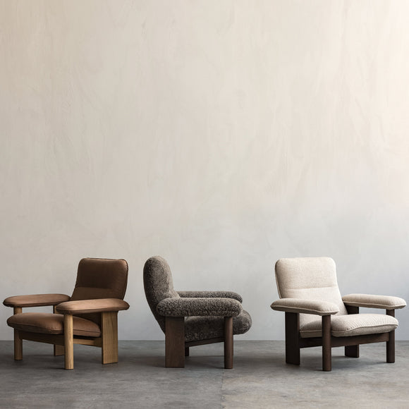 Brasilia Sheepskin Lounge Chair Chairs Audo Copenhagen