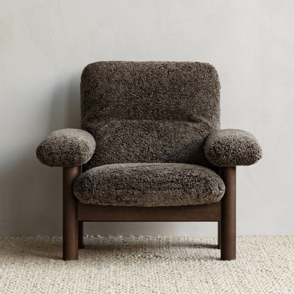 Brasilia Sheepskin Lounge Chair Chairs Audo Copenhagen