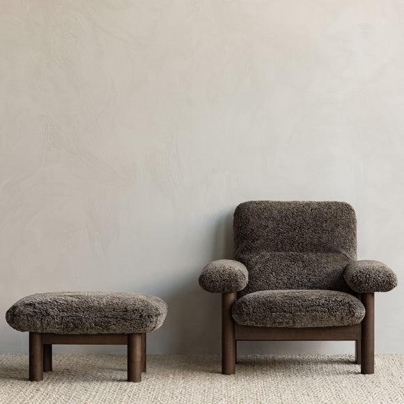 Brasilia Sheepskin Lounge Chair Chairs Audo Copenhagen
