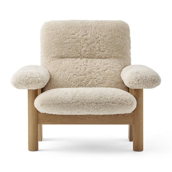 Brasilia Sheepskin Lounge Chair Chairs Audo Copenhagen