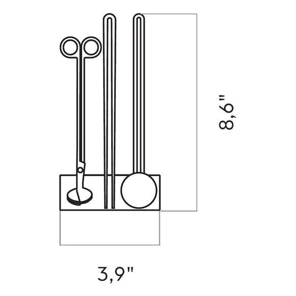 Clip Candle Care Kit Candle Holders Audo Copenhagen