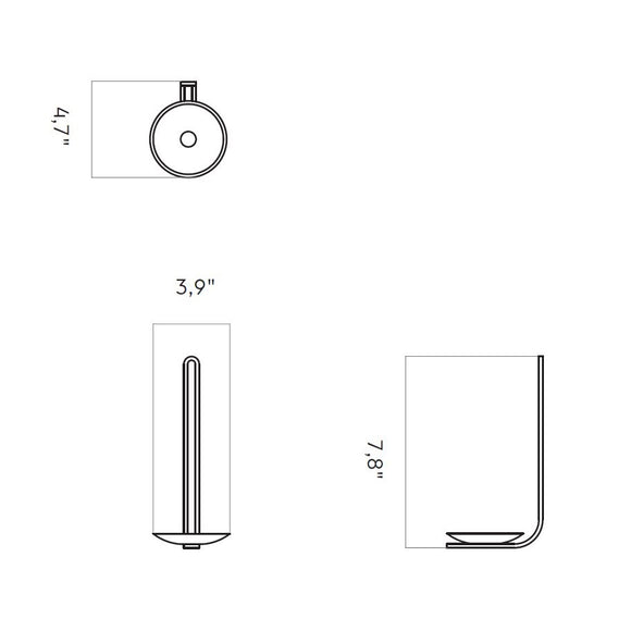 Clip Wall Candle Holder Candle Holders Audo Copenhagen