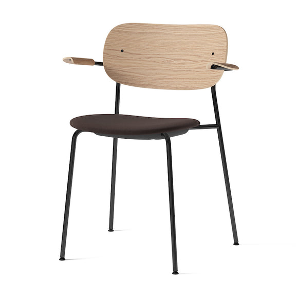 Co Seat Upholstered Dining Chair with Arms Chairs Audo Copenhagen