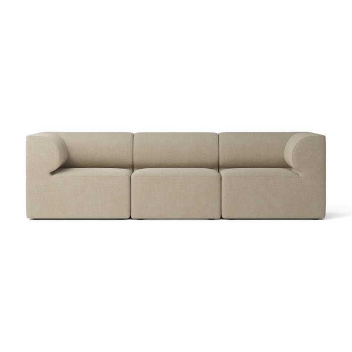 Eave 3-Seater Sofa Sofas Audo Copenhagen 02 - Boucle Beige Small: 97.2 in width