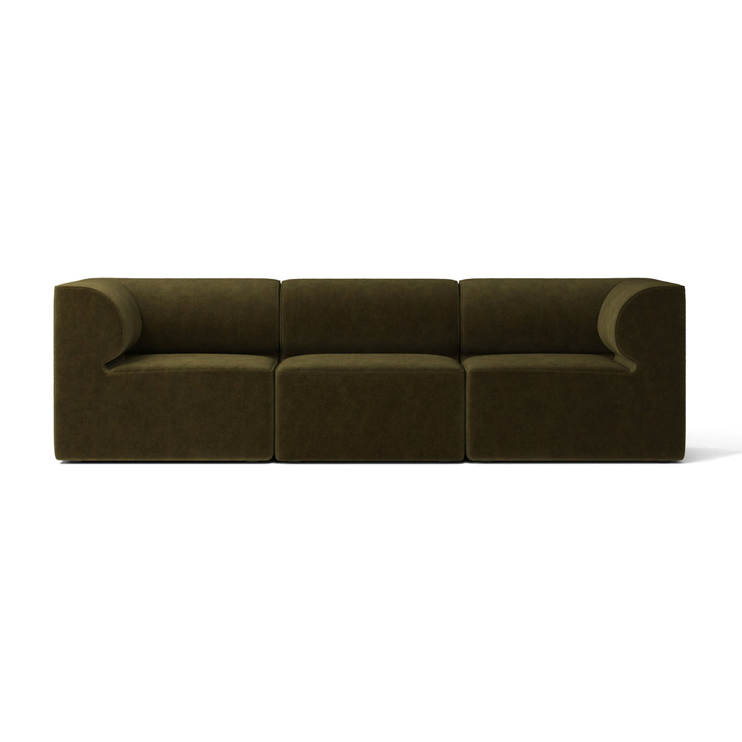 Eave 3-Seater Sofa Sofas Audo Copenhagen 035 - Champion Green Small: 97.2 in width