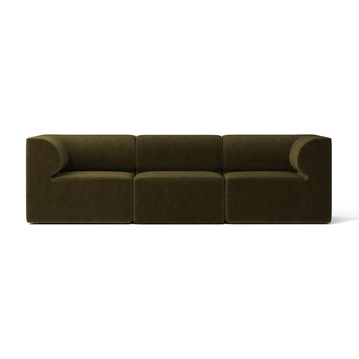 Eave 3-Seater Sofa Sofas Audo Copenhagen 035 - Champion Green Small: 97.2 in width