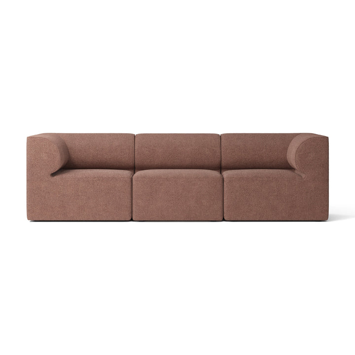 Eave 3-Seater Sofa Sofas Audo Copenhagen 08 - Boucle Bordeaux Small: 97.2 in width