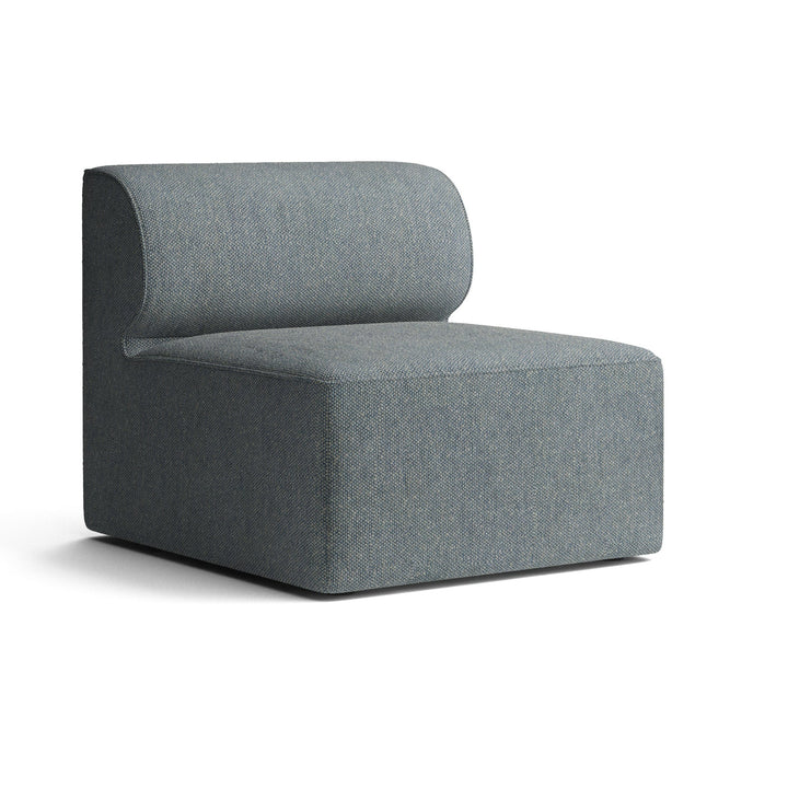 Eave Modular Sofa Middle Piece Armless Sectional Sofas Audo Copenhagen 012 - Safire Small: 33.9 in depth
