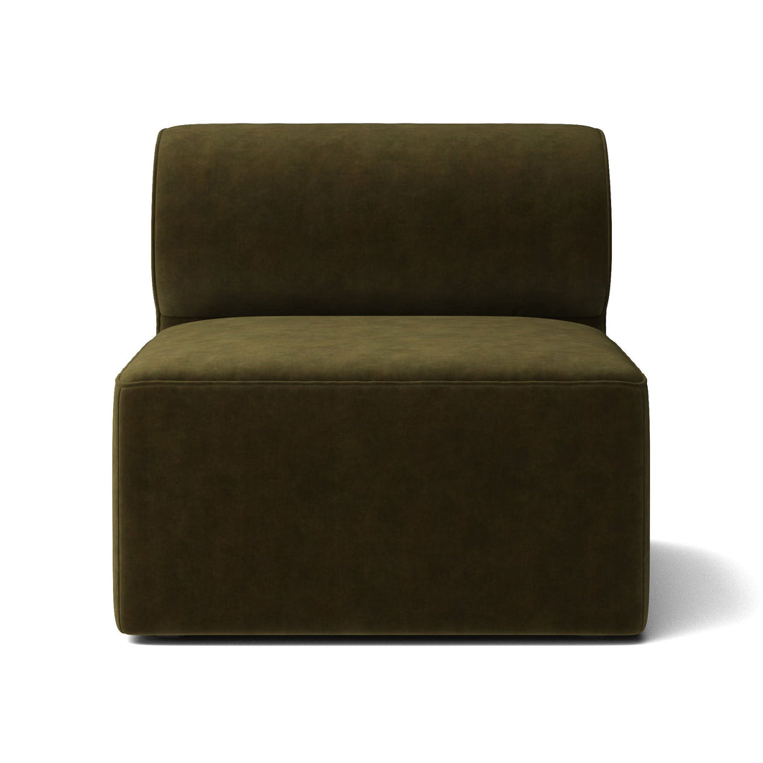 Eave Modular Sofa Middle Piece Armless Sectional Sofas Audo Copenhagen 035 - Champion Green Small: 33.9 in depth
