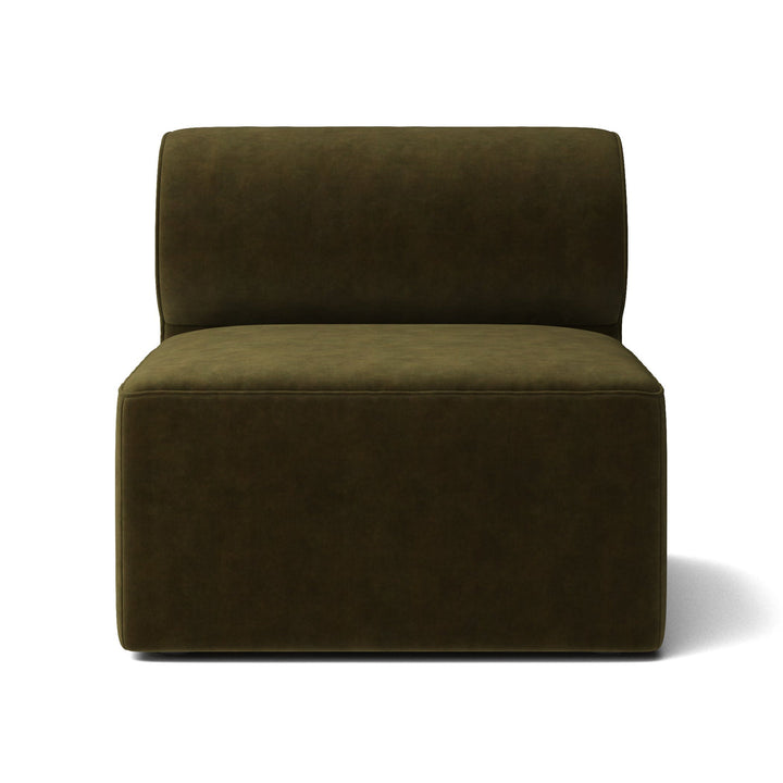 Eave Modular Sofa Middle Piece Armless Sectional Sofas Audo Copenhagen 035 - Champion Green Small: 33.9 in depth