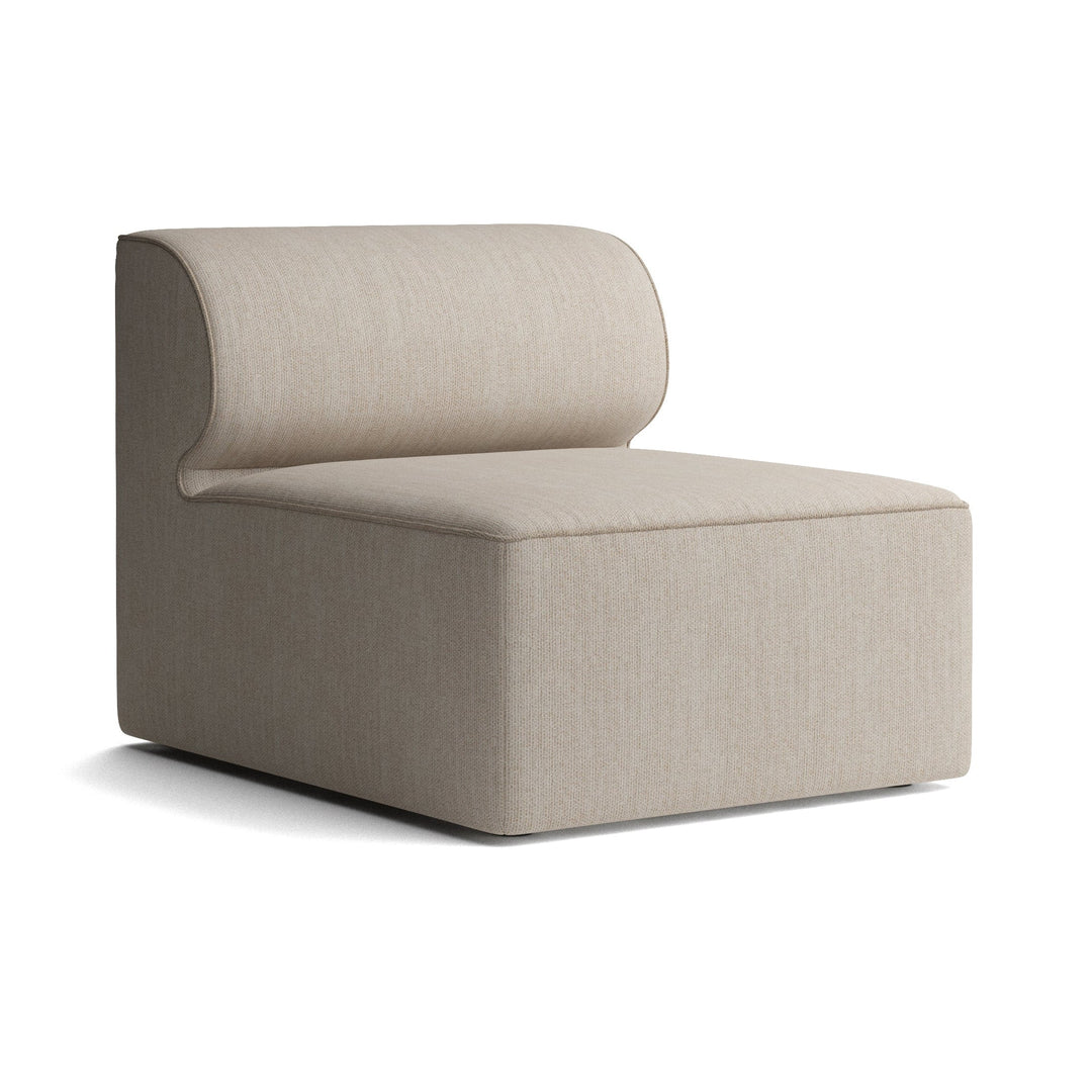 Eave Modular Sofa Middle Piece Armless Sectional Sofas Audo Copenhagen 202 - Savanna Cream Large: 37.8 in depth