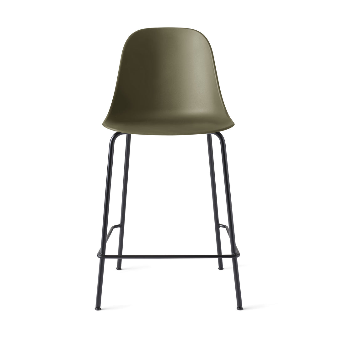 Harbour Armless Stool Table & Bar Stools Audo Copenhagen Olive Counter: 24.8 in height