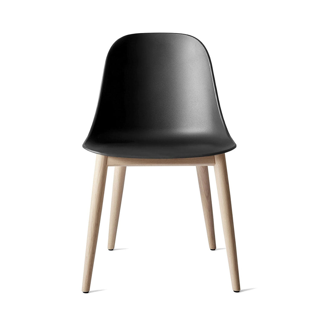 Harbour Side Chair Chairs Audo Copenhagen Black Wood Base / Natural Oak