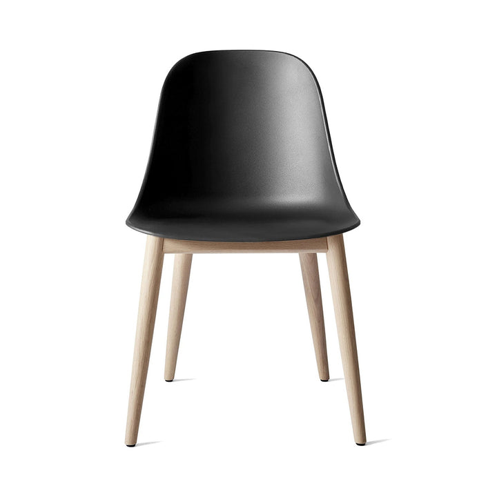 Harbour Side Chair Chairs Audo Copenhagen Black Wood Base / Natural Oak