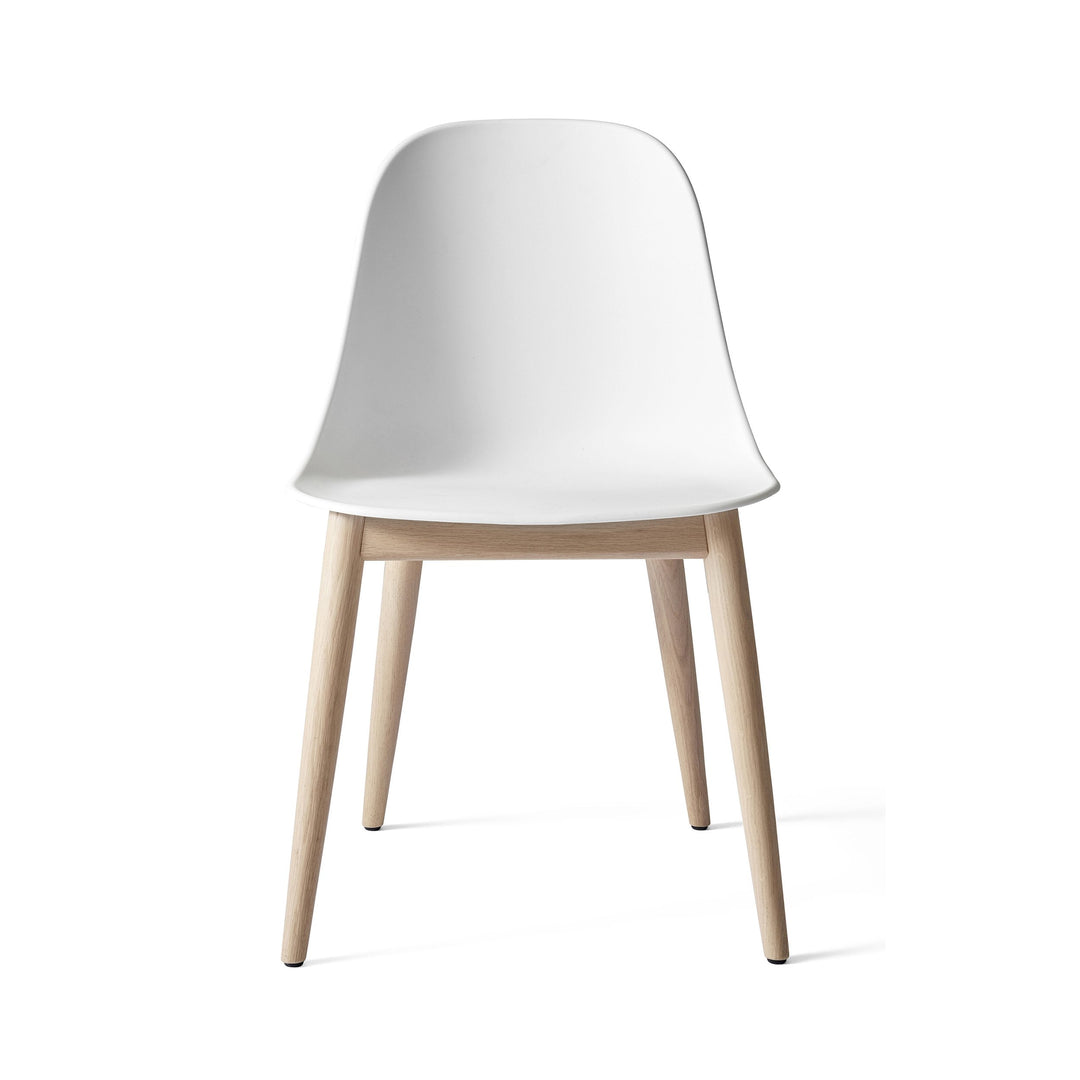 Harbour Side Chair Chairs Audo Copenhagen White Wood Base / Natural Oak