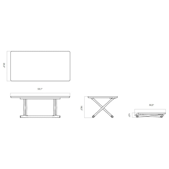 Jäger Lounge Table Tables Audo Copenhagen