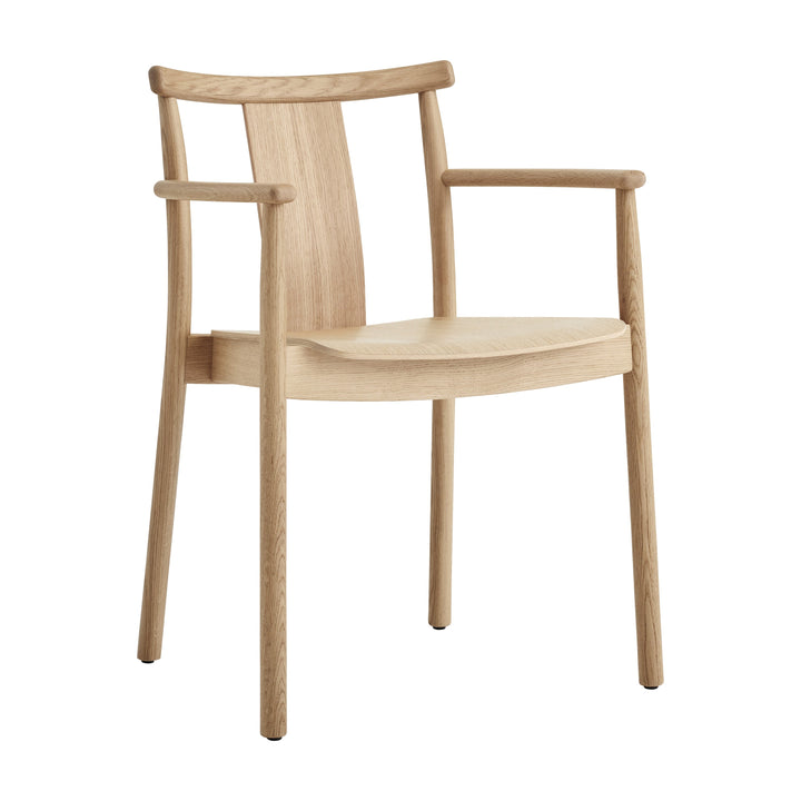 Merkur Dining Armchair Chairs Audo Copenhagen Natural Oak