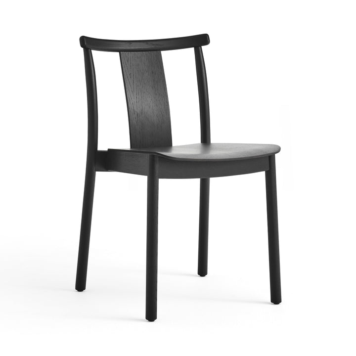 Merkur Dining Chair Chairs Audo Copenhagen Black Painted Oak