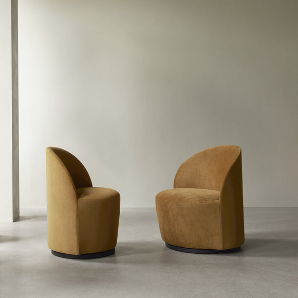 Tearoom Lounge Chair with Return Swivel Base Furniture Audo Copenhagen