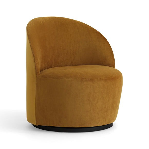 Tearoom Lounge Chair with Return Swivel Base Furniture Audo Copenhagen