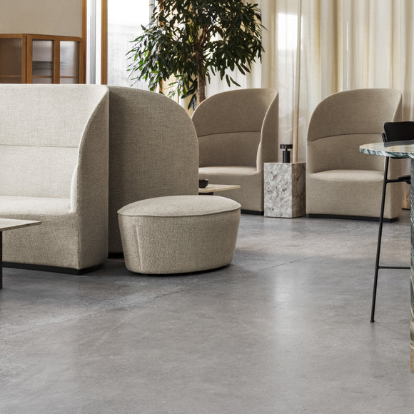 Tearoom Cairn Pouf Ottomans Audo Copenhagen