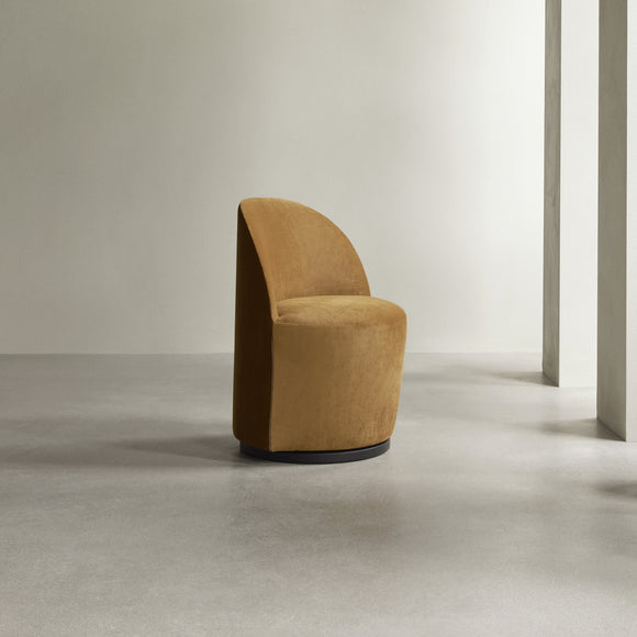 Tearoom Side Chair with Return Swivel Base Chairs Audo Copenhagen