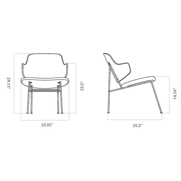 The Penguin Lounge Chair Chairs Audo Copenhagen