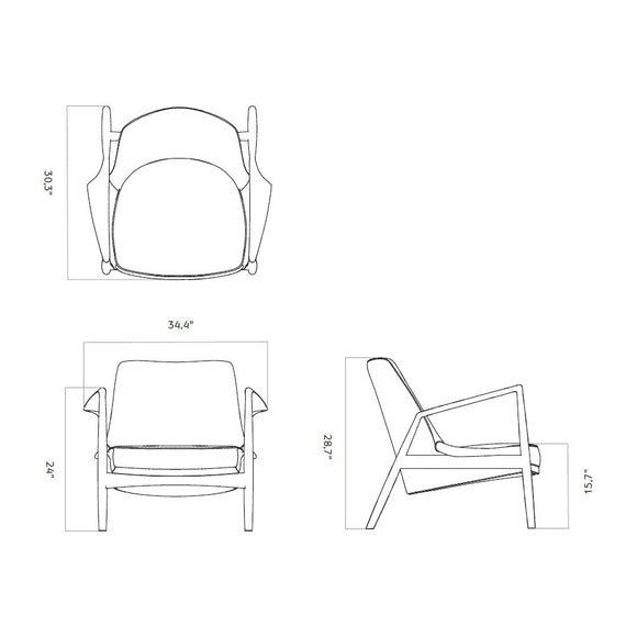 The Seal Low Back Lounge Chair Chairs Audo Copenhagen
