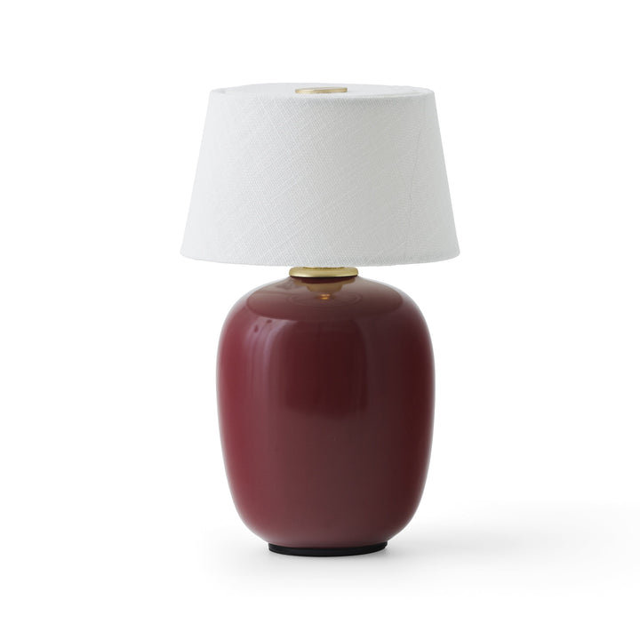 Torso Portable LED Table Lamp Table Lamps Audo Copenhagen Ruby Red