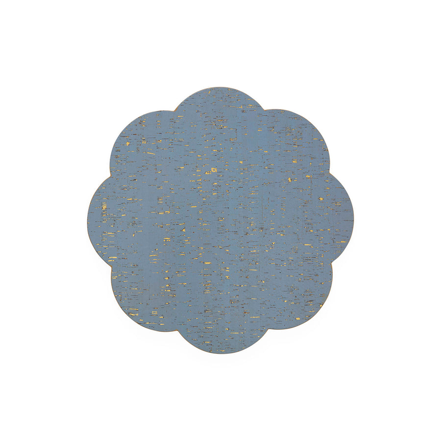 Metallic Cork Petal Placemat Set Jonathan Adler