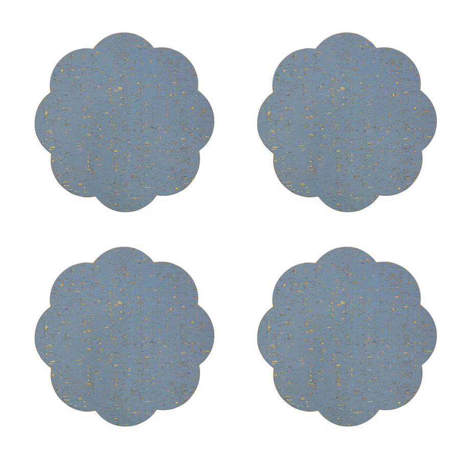 Metallic Cork Petal Placemat Set Jonathan Adler Default Title