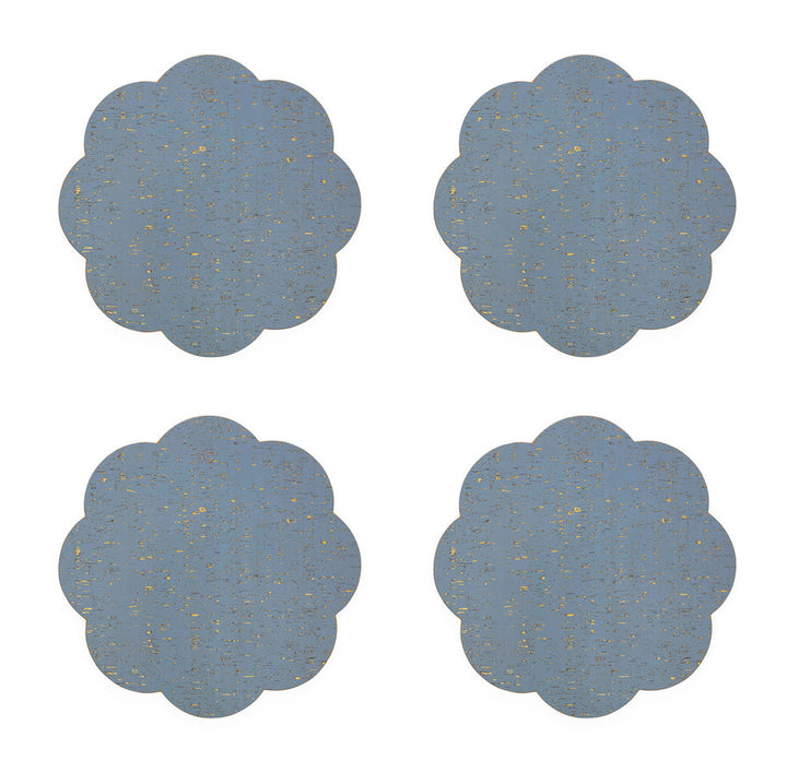 Metallic Cork Petal Placemat Set Jonathan Adler Default Title